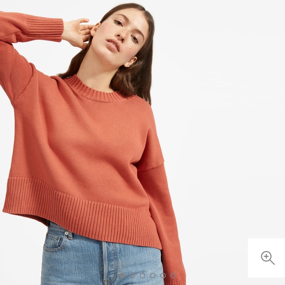EVERLANE Soft Cotton Square Crew